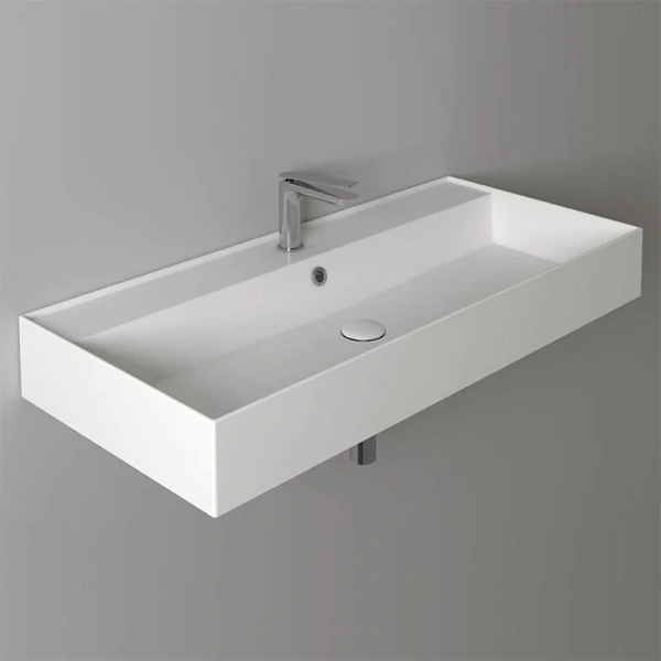 Раковина Simas Agile 101 см с отверстием под смеситель AG101 bi*1