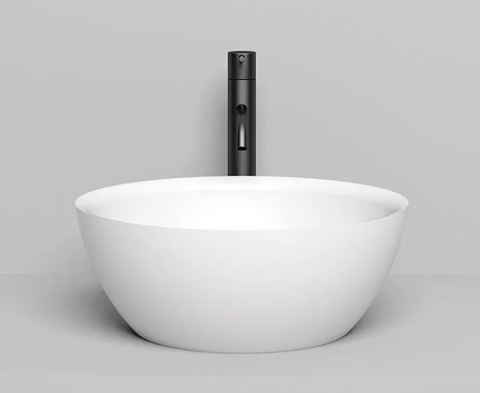 Раковина Salini Alda 02 42 см накладная, белый матовый 1102210M