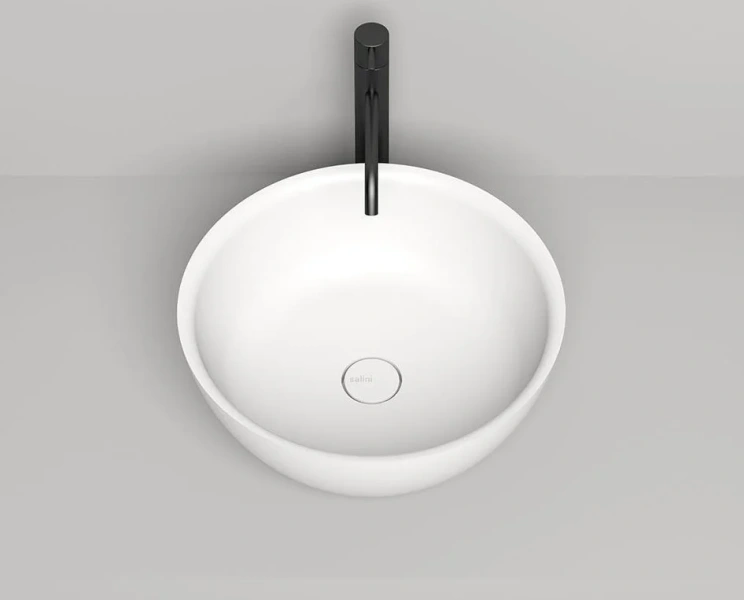 Раковина Salini Alda 02 42 см накладная, белый матовый 1102210M Staron