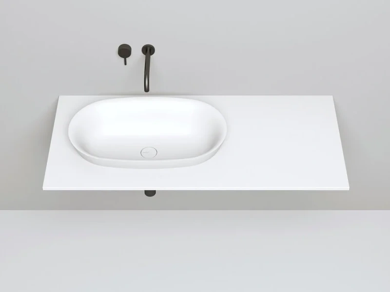 Раковина Salini Marea 01 65 см белая матовая 1802201M