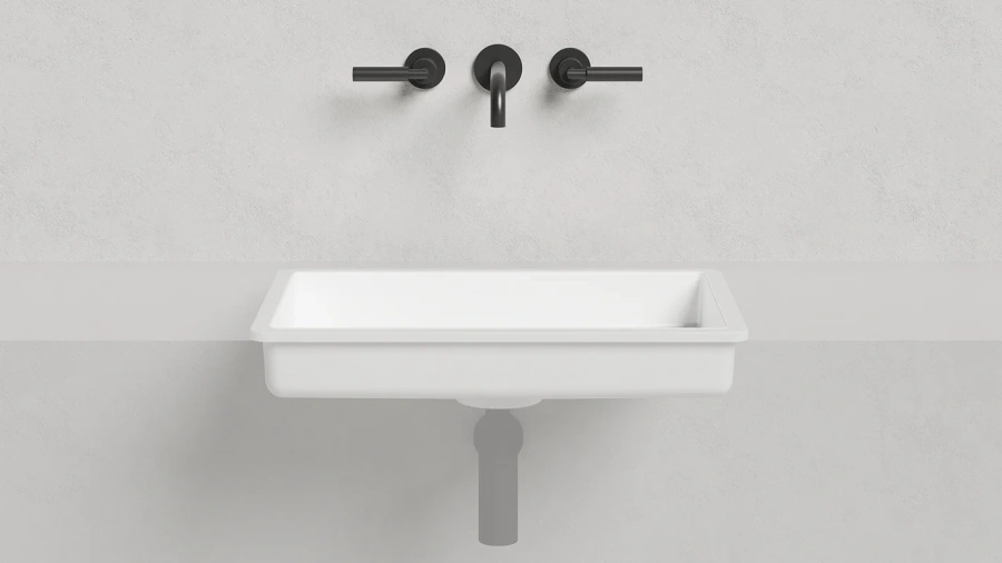 Раковина Salini Marea 14 60 см Solix белая матовая 1802214M