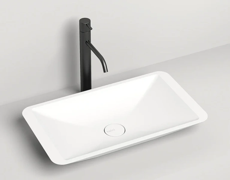 Раковина Salini Callista 03 57 см белый матовый 1101207SM