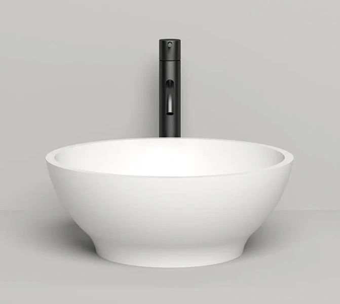 Раковина Salini Gloria 03 41 см накладная, белый матовый 1102203M Staron