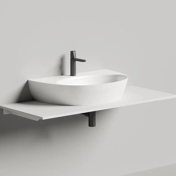 Раковина Salini Alda Wall 03 70 см белый глянец 140313G