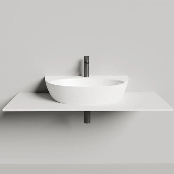 Раковина Salini Alda Wall 03 70 см белый глянец 140313G Staron