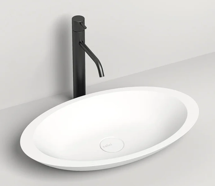 Раковина Salini Callista 02 57 см белый матовый 1101202SM