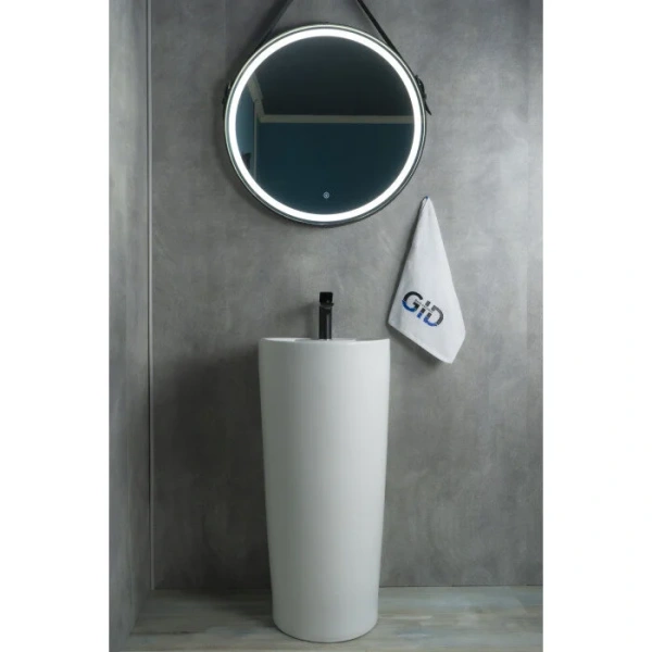 Раковина напольная GID Autonomo Nb131 40 см белая 81112 Staron