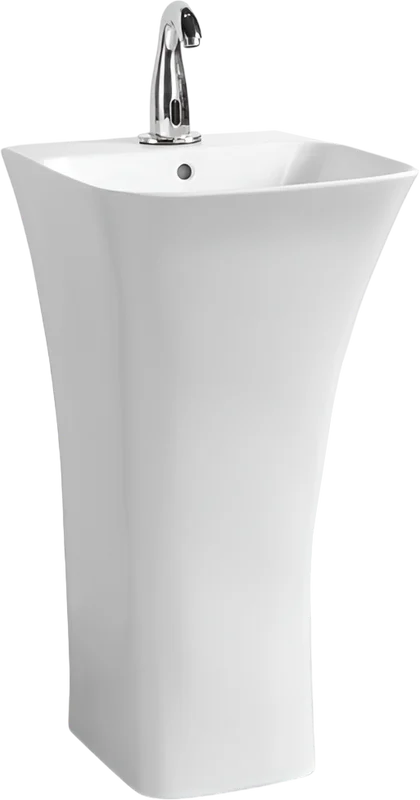 Раковина напольная SantiLine 45 см белая SL-4016