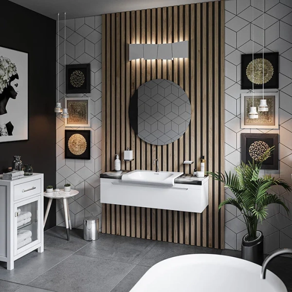 Раковина Kerasan Inka Project 60 см белая 341101*1 Staron