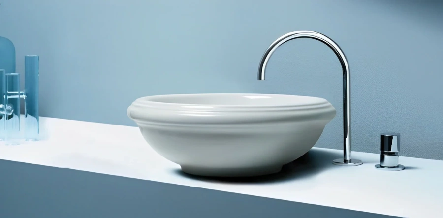 Раковина Azzurra Jubilaeum 45 см круглая JULA04518000BI/(JUB50/APP bi)*0 Staron