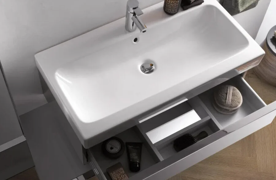 Раковина Geberit iCon 90 см с отверстием под смеситель 124090000 Staron