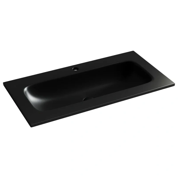 Раковина Ceramica Nova Grace 91 см черная матовая CN7019MB
