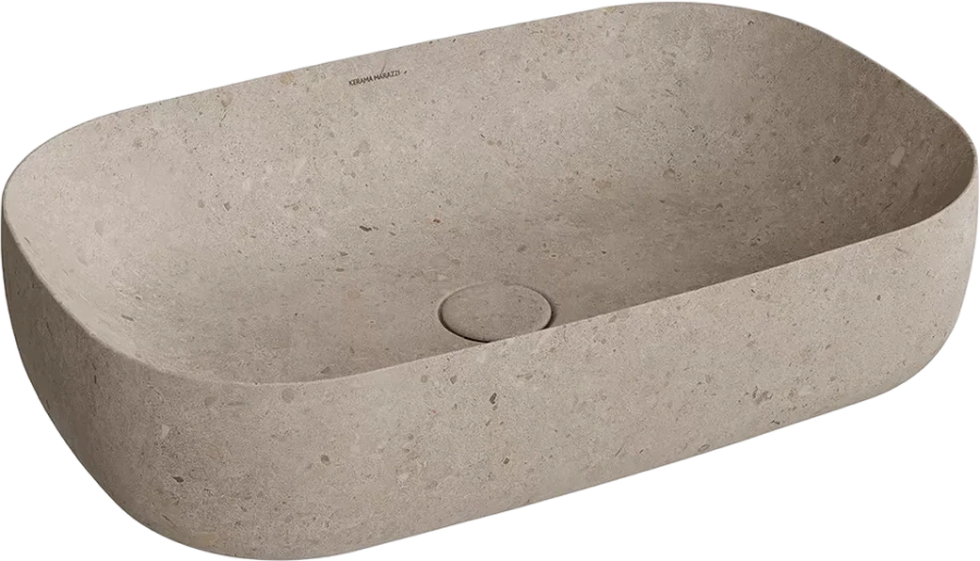 Раковина Kerama Marazzi Magica 65 см бежевый камень MA.wb.65\STB