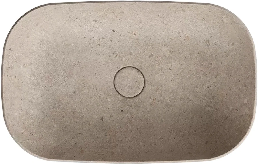 Раковина Kerama Marazzi Magica 65 см бежевый камень MA.wb.65\STB