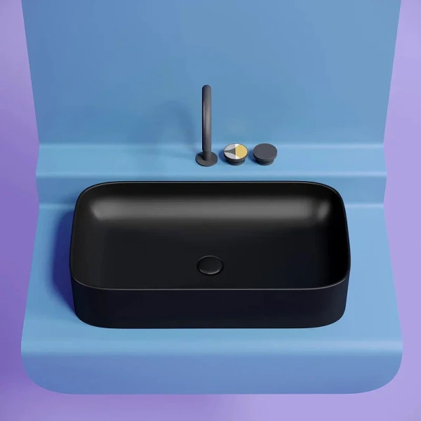 Раковина Ceramica Nova Element 70 см черная CN6054MB Staron