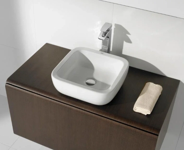 Раковина Акватон Khroma 40 см накладная 7327654000 Staron