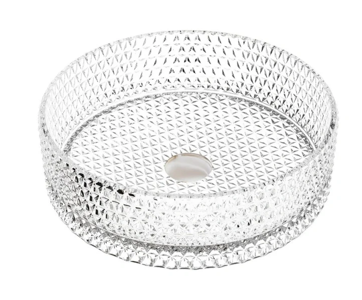 Раковина Ceramica Nova Cristal 36 см прозрачная CN6062