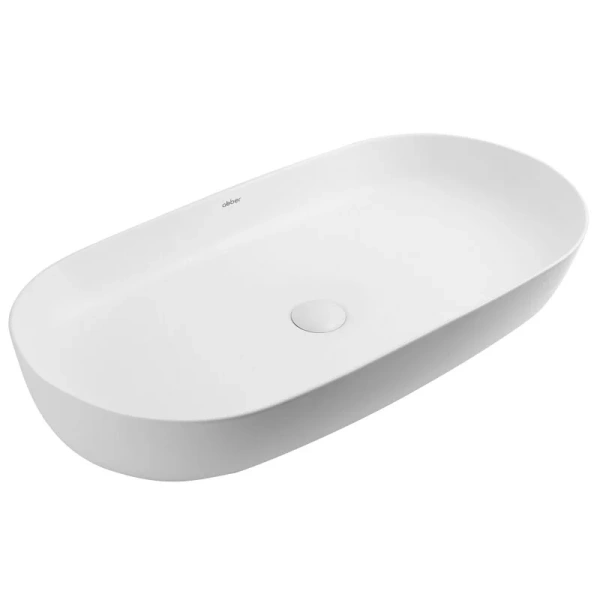 Раковина Abber Bequem 80 см белая матовая AC2110MW