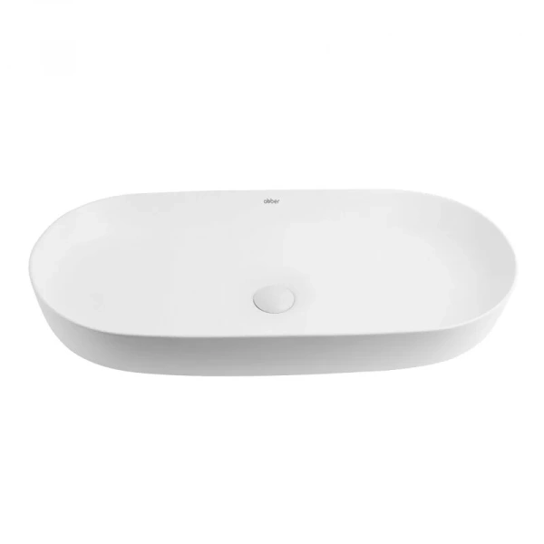Раковина Abber Bequem 80 см белая матовая AC2110MW