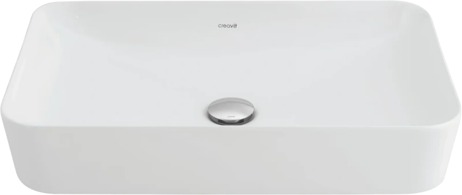 Раковина Creavit Ultra 60 см жемчужно-белая UL060-00MB00E-0000