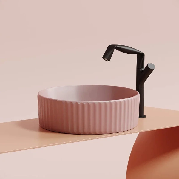 Раковина Ceramica Nova Element 36 см розовая CN6057MP Staron