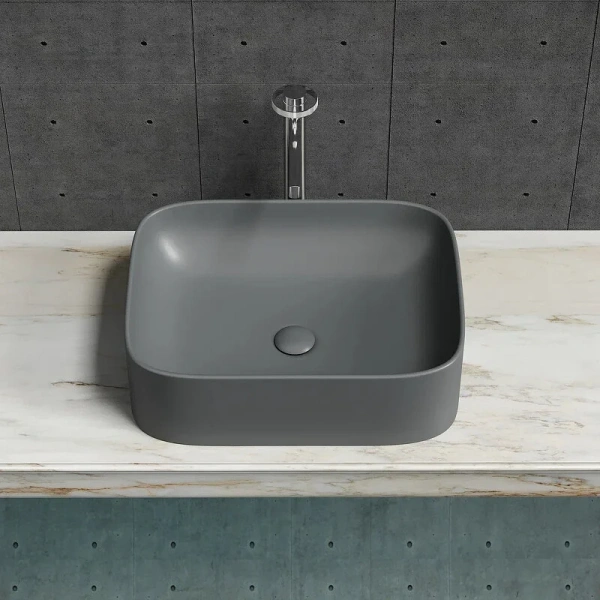 Раковина Ceramica Nova Element 50 см темный антрацит CN6052MDH Staron