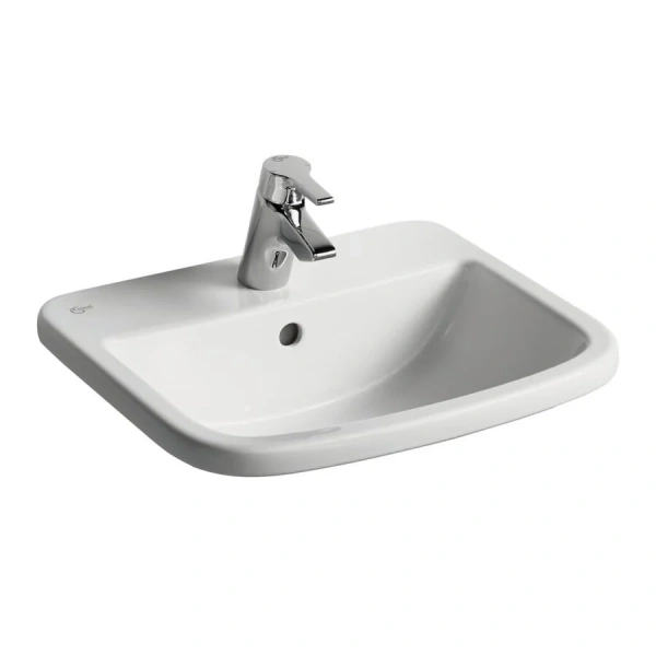 Раковина Ideal Standard Tempo 50 см белая встраиваемая T059201