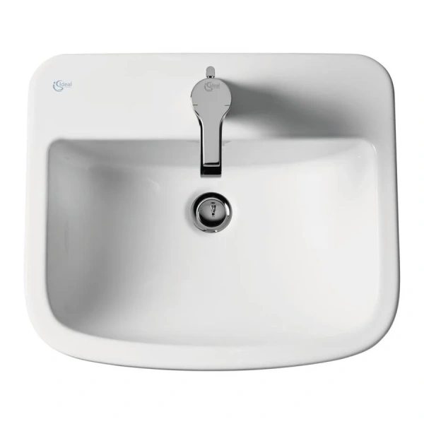 Раковина Ideal Standard Tempo 50 см белая встраиваемая T059201 Staron