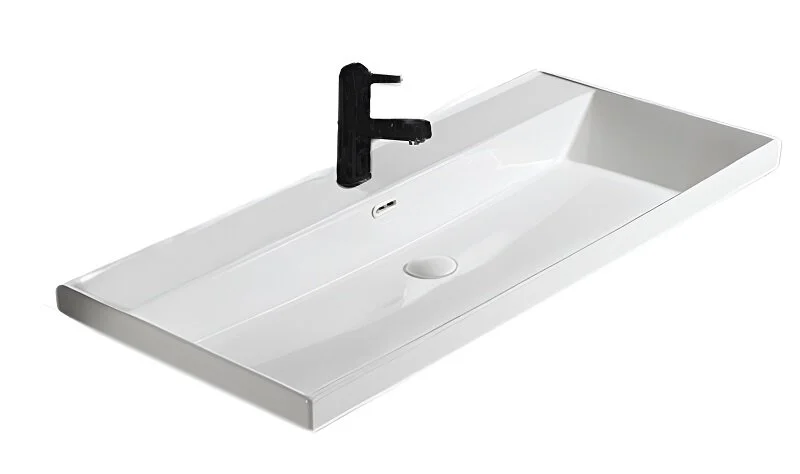 Раковина GID Integrado 5510s 101 см белая 71165