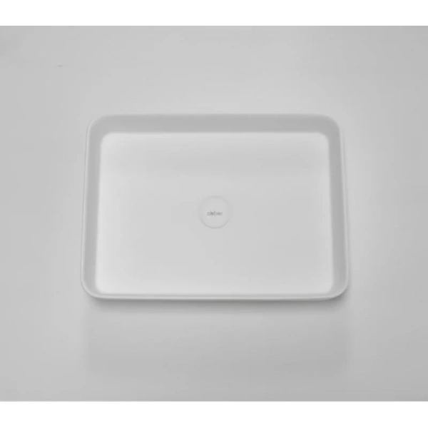 Раковина Abber Stein 55 см белая матовая AS2634