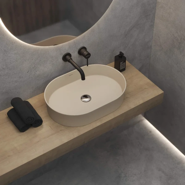 Раковина BERGES Ego 181 55 см накладная