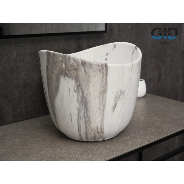 Раковина GID Creativo Mnc9303 36 см под камень матовая 54479 Staron