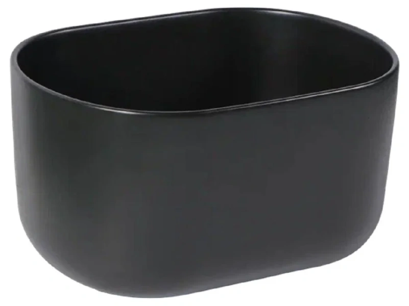 Раковина SantiLine 46 см черная SL-1113MB