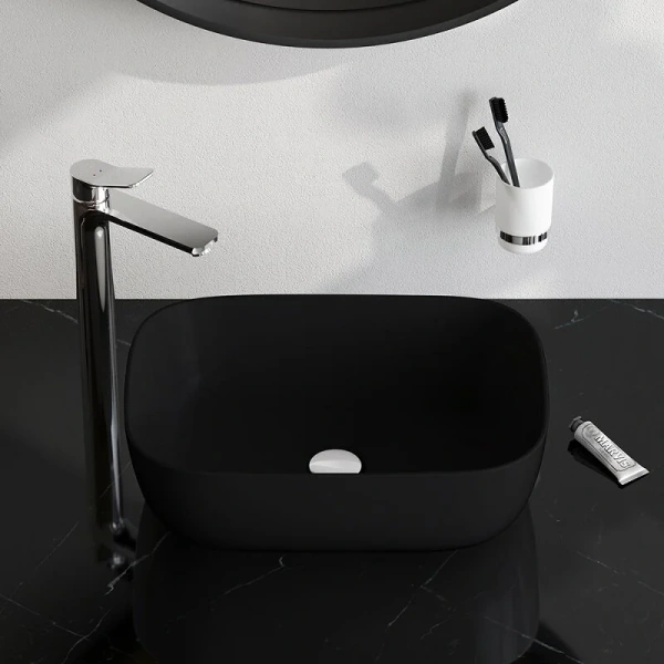 Раковина Am.Pm Func 45 см черная матовая M8FWCC10450BM