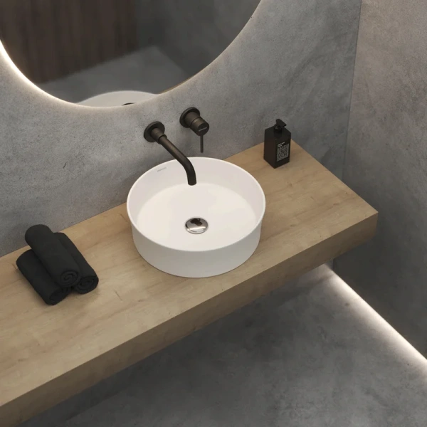 Раковина BERGES Ego 181 38 см накладная