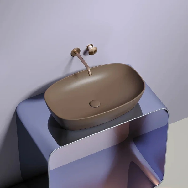 Раковина Ceramica Nova Element 60 см темно-коричневая CN6049MDB Staron