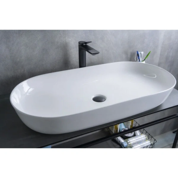 Раковина GID Lago N9348 81 см белая 51200