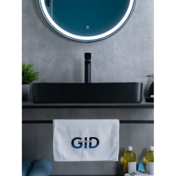 Раковина GID Geometrico Bm9396 60 см черная матовая 53344 Staron