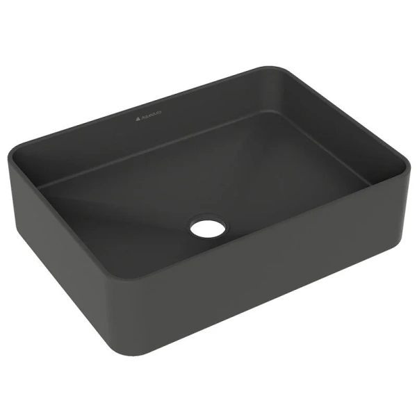 Раковина Aqueduto ESPIRAL 50 см черная матовая ESP0440