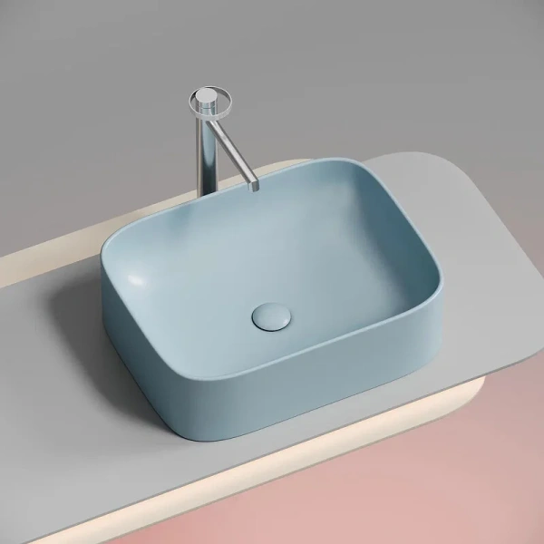 Раковина Ceramica Nova Element 50 см голубая CN6052ML Staron