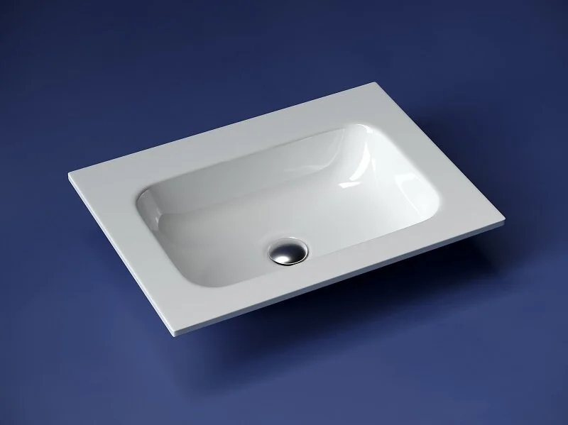 Раковина Ceramica Nova Grace 61 см белая без отверстия под смеситель CN7011wx Staron