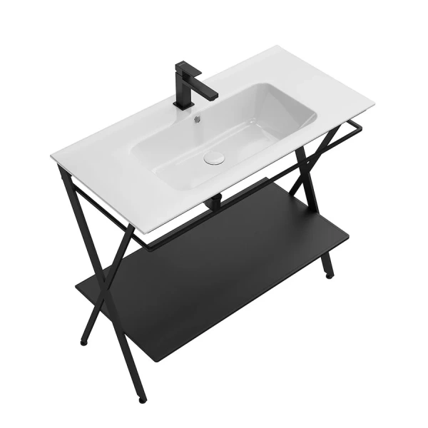 Раковина Kerama Marazzi Piano 95 см с крепежом PI.wb.95 Staron