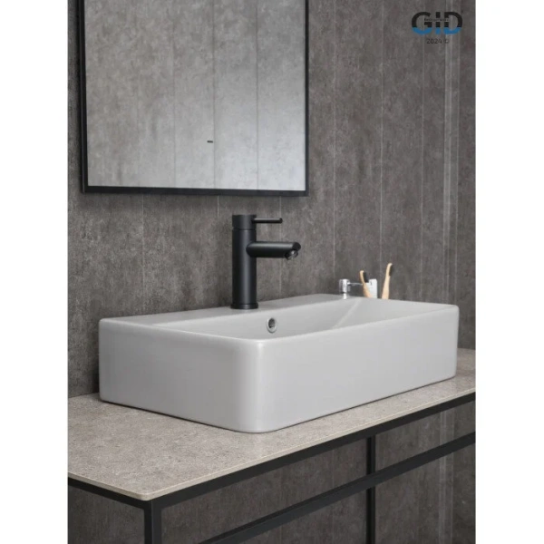 Раковина GID Geometrico Gm1344 61 см серая 52236 Staron