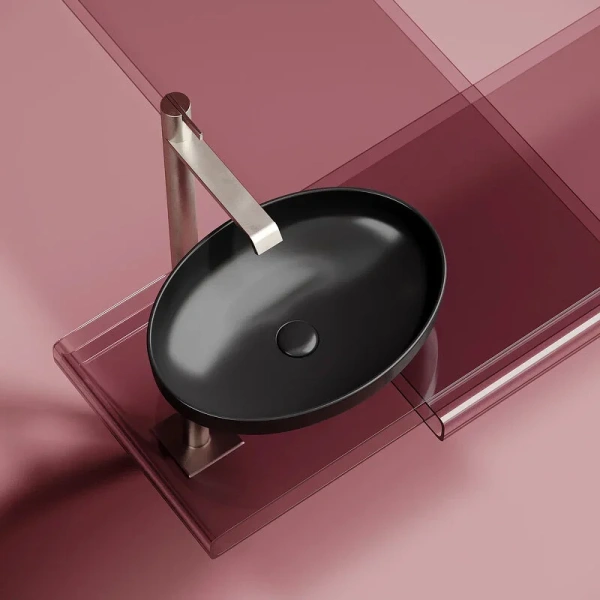 Раковина Ceramica Nova Element 50 см черная матовая CN6056MB Staron