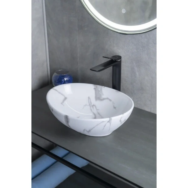 Раковина GID Lago Mnc138C 41 см под камень 54473 Staron