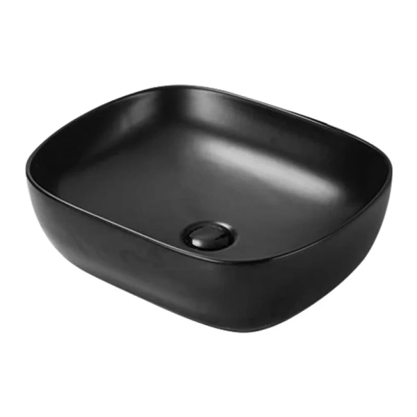 Раковина SantiLine 50 см черная SL-1105MB