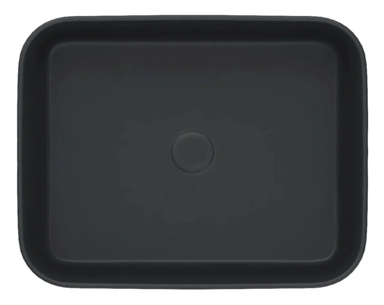 Раковина IDDIS Bridge 50 см черная матовая BRIBM05i27 Staron