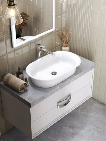 Раковина Kerama Marazzi Canaletto CN.wb.65 см накладная Staron