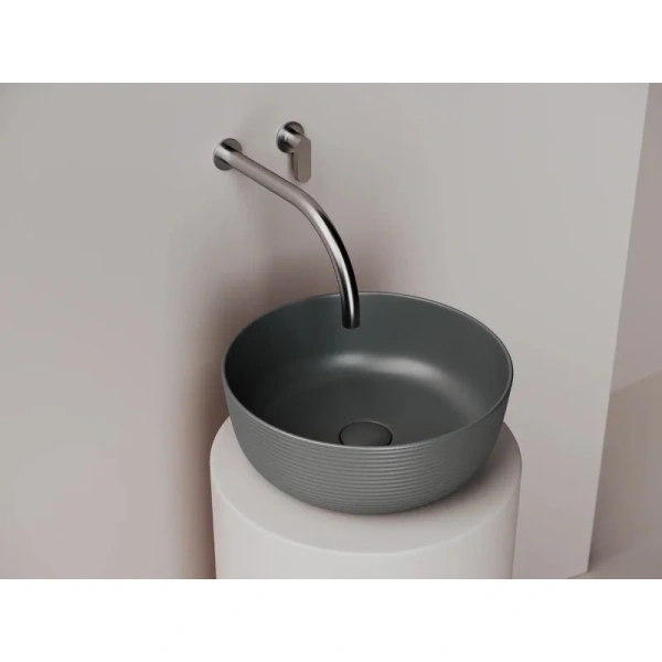 Раковина Ceramica Nova Element 35 см темный антрацит матовый CN6073MDH Staron