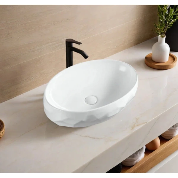 Раковина GID Lago 9030wx 60 см белая 51241